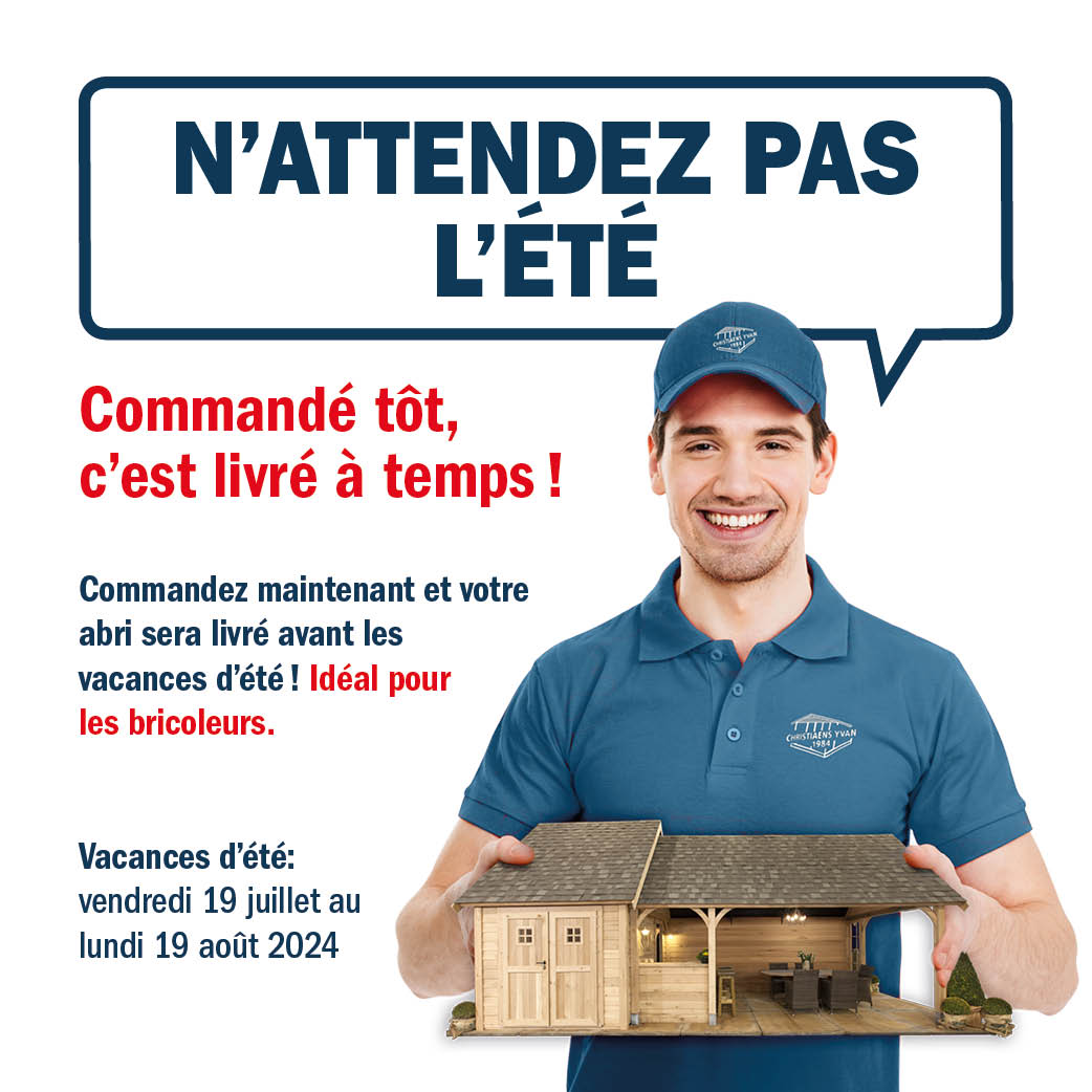 Popup Commandez tôt